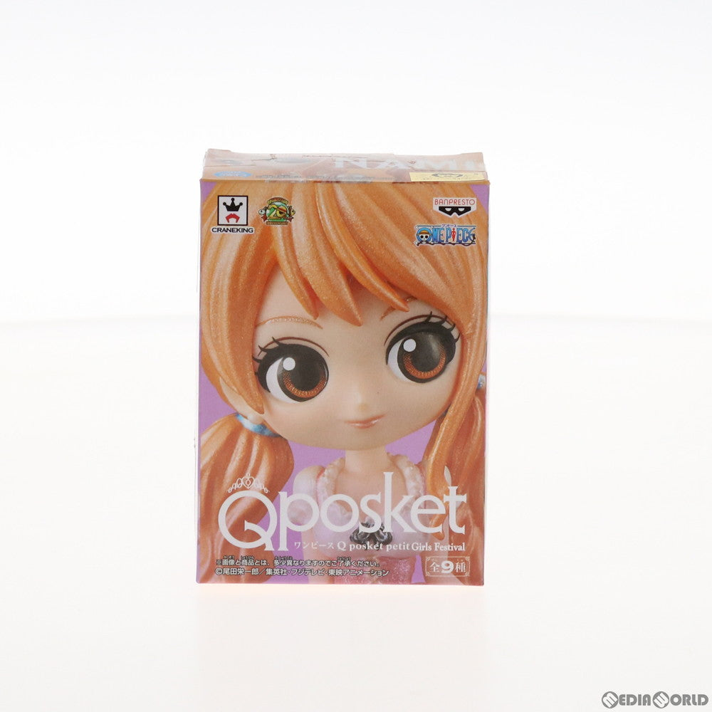 【中古即納】[FIG]ナミ ワンピース Q posket petit Girls Festival ONE PIECE フィギュア プライズ(39408) バンプレスト(20190620)