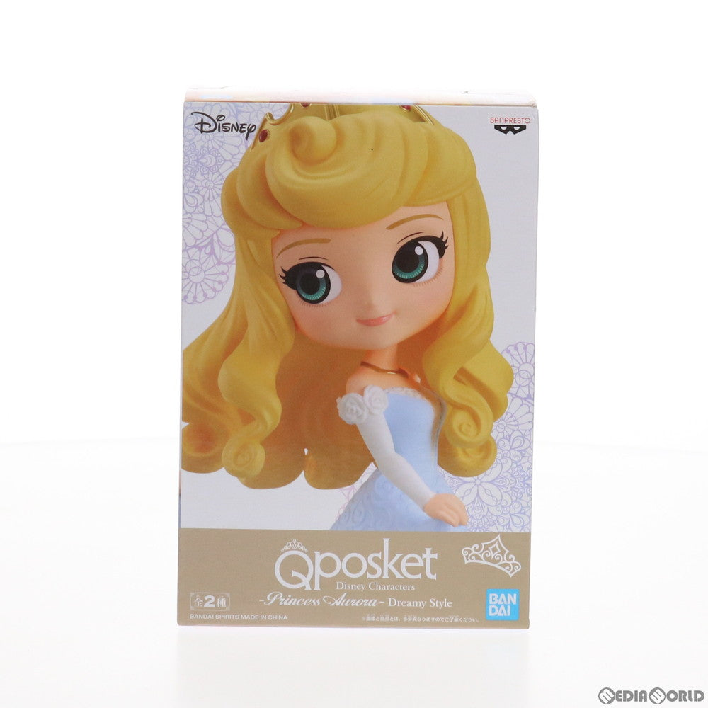 【中古即納】[FIG] オーロラ姫(青ドレス) Q posket Disney Characters -Princess Aurora- Dreamy Style 眠れる森の美女 フィギュア プライズ(82124) バンプレスト(20200531)