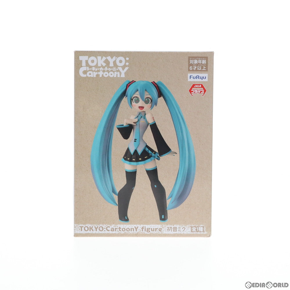 【中古即納】[FIG] 初音ミク TOKYO:Cartoony figure キャラクター・ボーカル・シリーズ 01 初音ミク フィギュア プライズ(AMU-PRZ11138) フリュー(20200720)