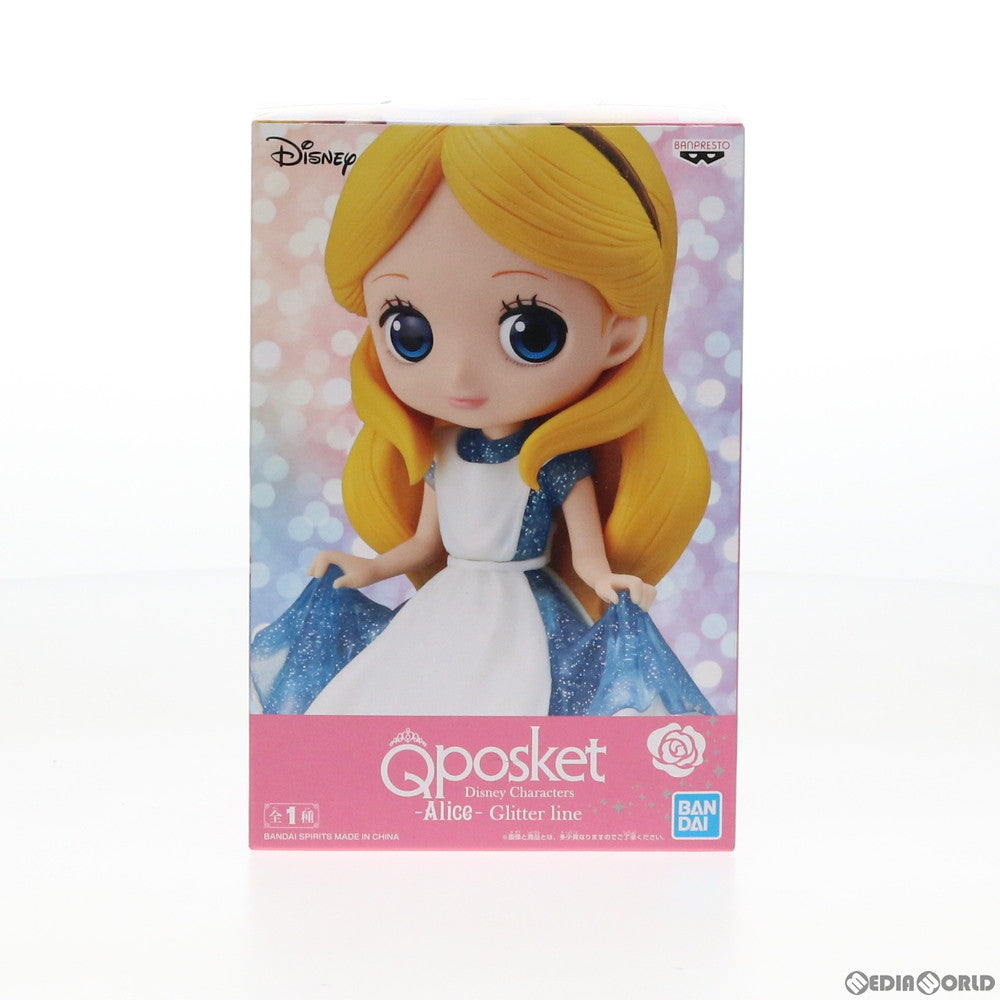 【中古即納】[FIG] アリス Q posket Disney Characters -Alice- Glitter line ふしぎの国のアリス フィギュア プライズ バンプレスト(20200917)