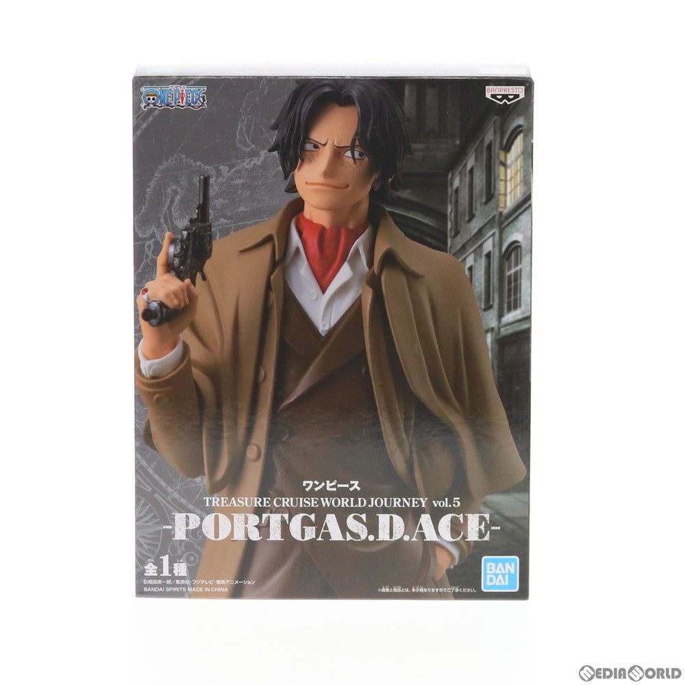 【中古即納】[FIG] ポートガス・D・エース ワンピース TREASURE CRUISE WORLD JOURNEY vol.5-PORTGAS.D.ACE- フィギュア プライズ バンプレスト(20201027)