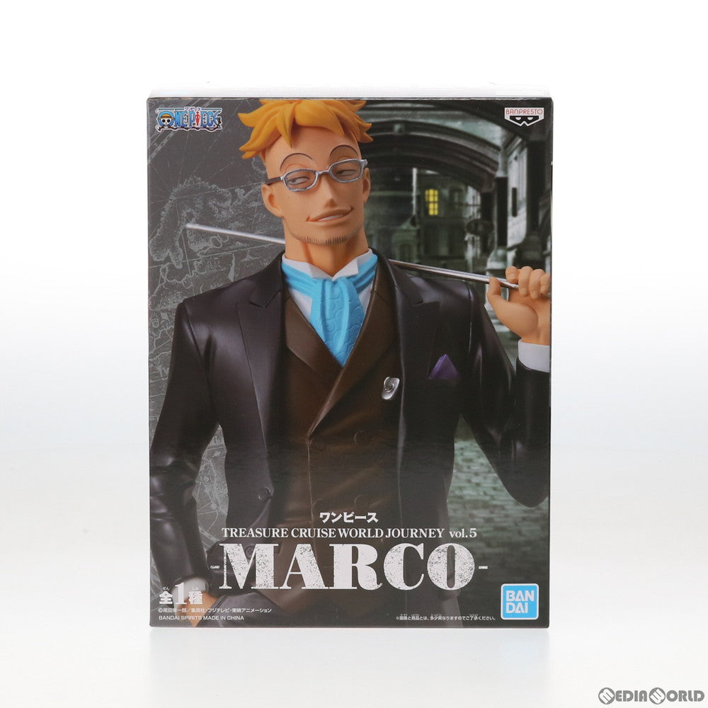 【中古即納】[FIG] マルコ ワンピース TREASURE CRUISE WORLD JOURNEY vol.5-MARCO- ONE PIECE フィギュア プライズ バンプレスト(20200831)