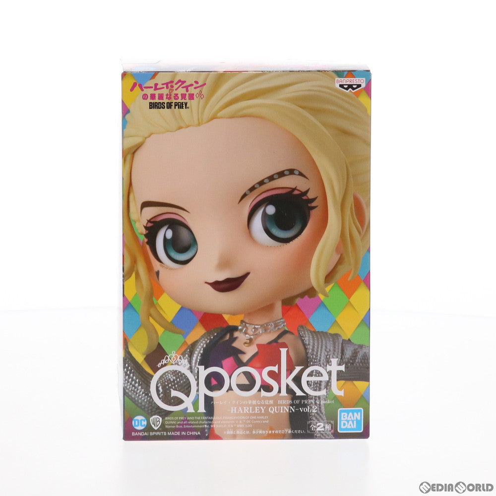 【中古即納】[FIG] ハーレイ・クイン(シルバー) ハーレイ・クインの華麗なる覚醒 BIRDS OF PREY Q posket -HARLEY QUINN-vol.2 フィギュア プライズ(82400) バンプレスト(20200831)