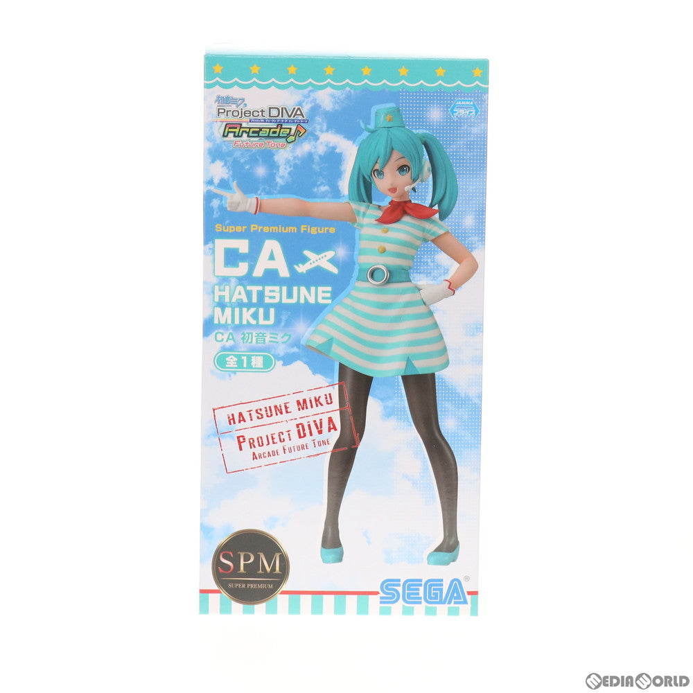 【中古即納】[FIG] CA 初音ミク スーパープレミアムフィギュア 初音ミク Project DIVA Arcade Future Tone プライズ(1025713) セガ(20180430)