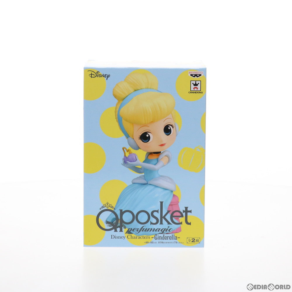 【中古即納】[FIG] シンデレラ(パステルカラー) Q posket perfumagic Disney Characters -Cinderella- フィギュア プライズ(39274) バンプレスト(20190430)