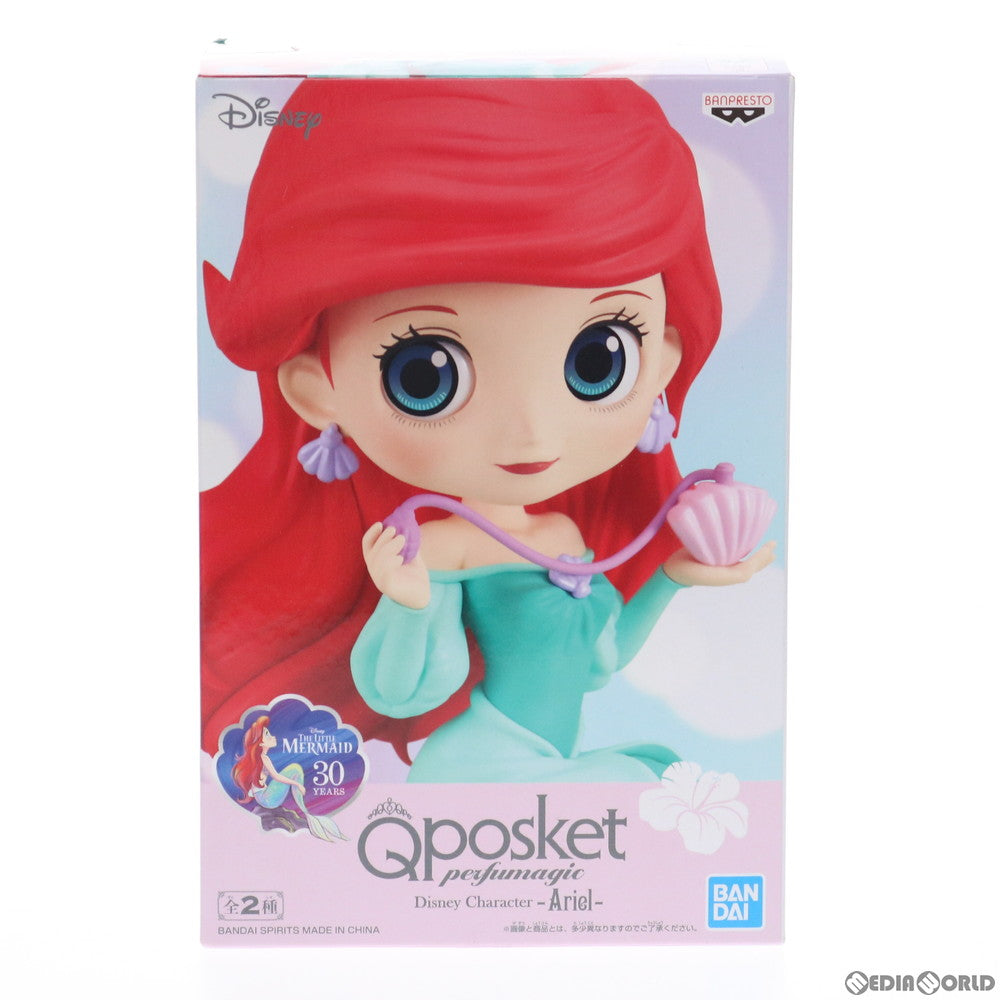 【中古即納】[FIG] アリエル(髪色淡) Q posket perfumagic Disney Character -Ariel- リトル・マーメイド フィギュア プライズ(39998) バンプレスト(20191220)
