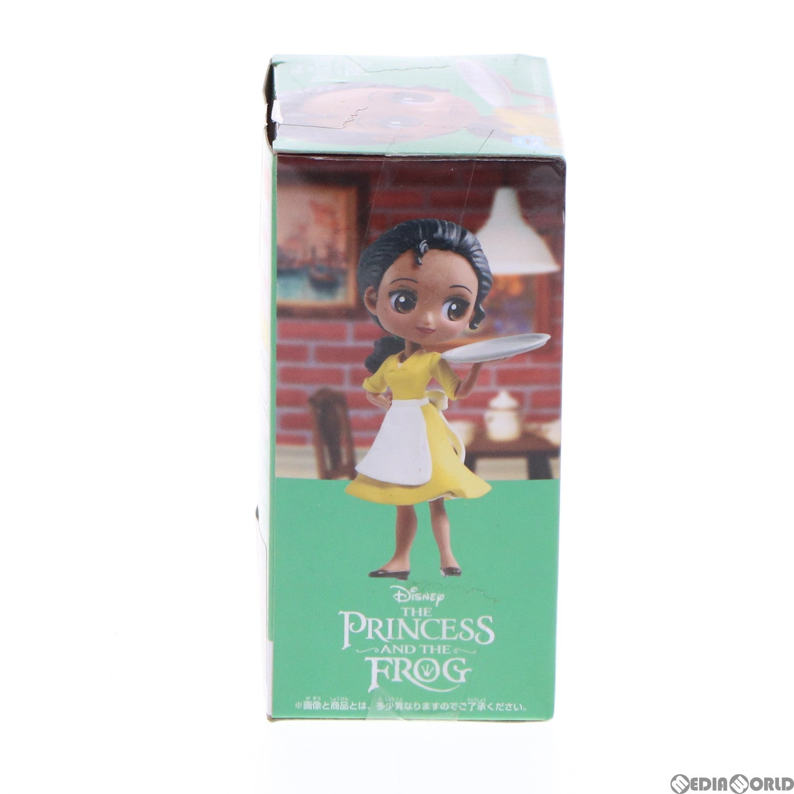 【中古即納】[FIG] ティアナ Disney Character Q posket petit -Rapunzel・Honey Lemon・Tiana- プリンセスと魔法のキス フィギュア プライズ(81881) バンプレスト(20200229)