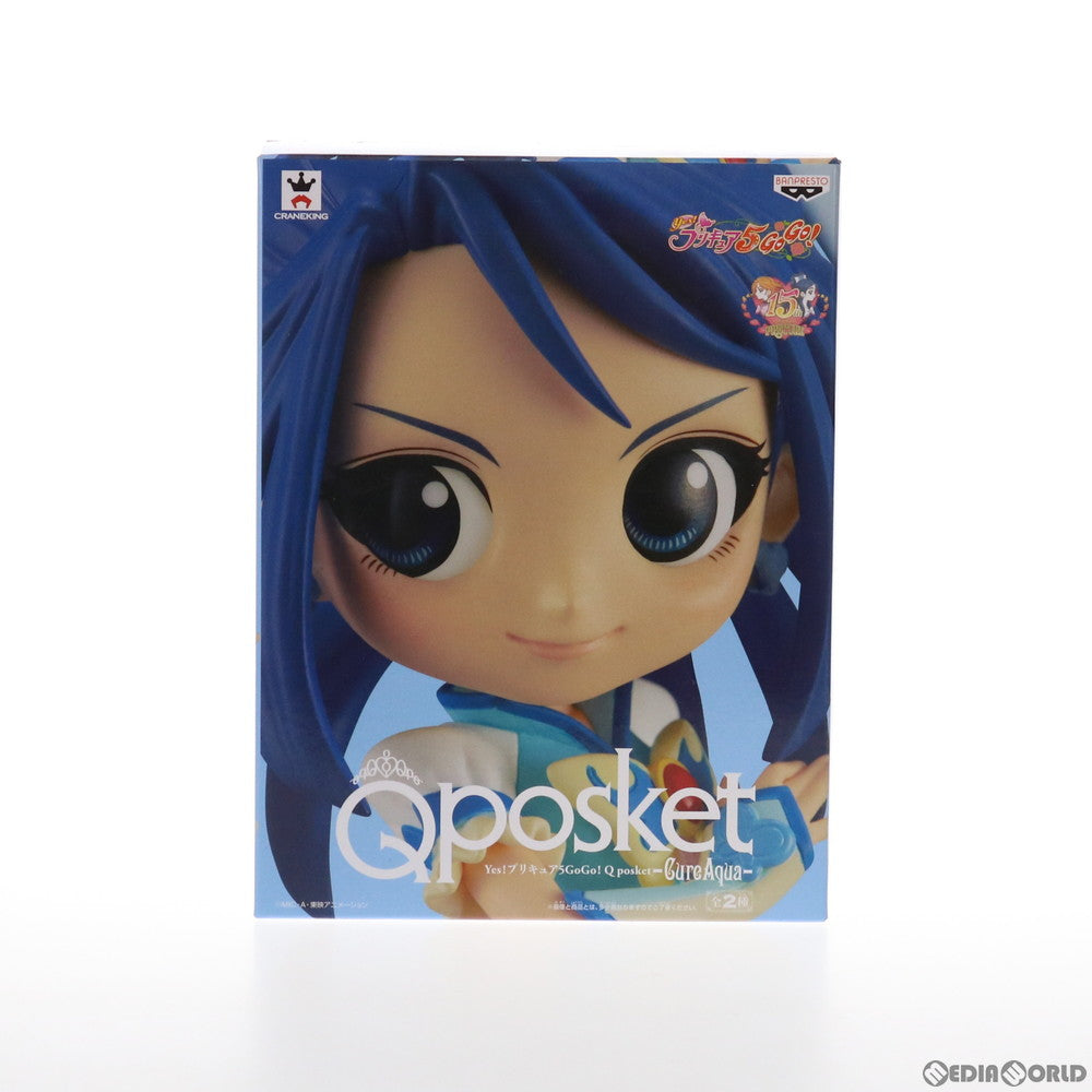 【中古即納】[FIG] キュアアクア(ノーマルカラー) Yes!プリキュア5GoGo! Q posket-CureAqua- フィギュア プライズ(38752) バンプレスト(20181010)