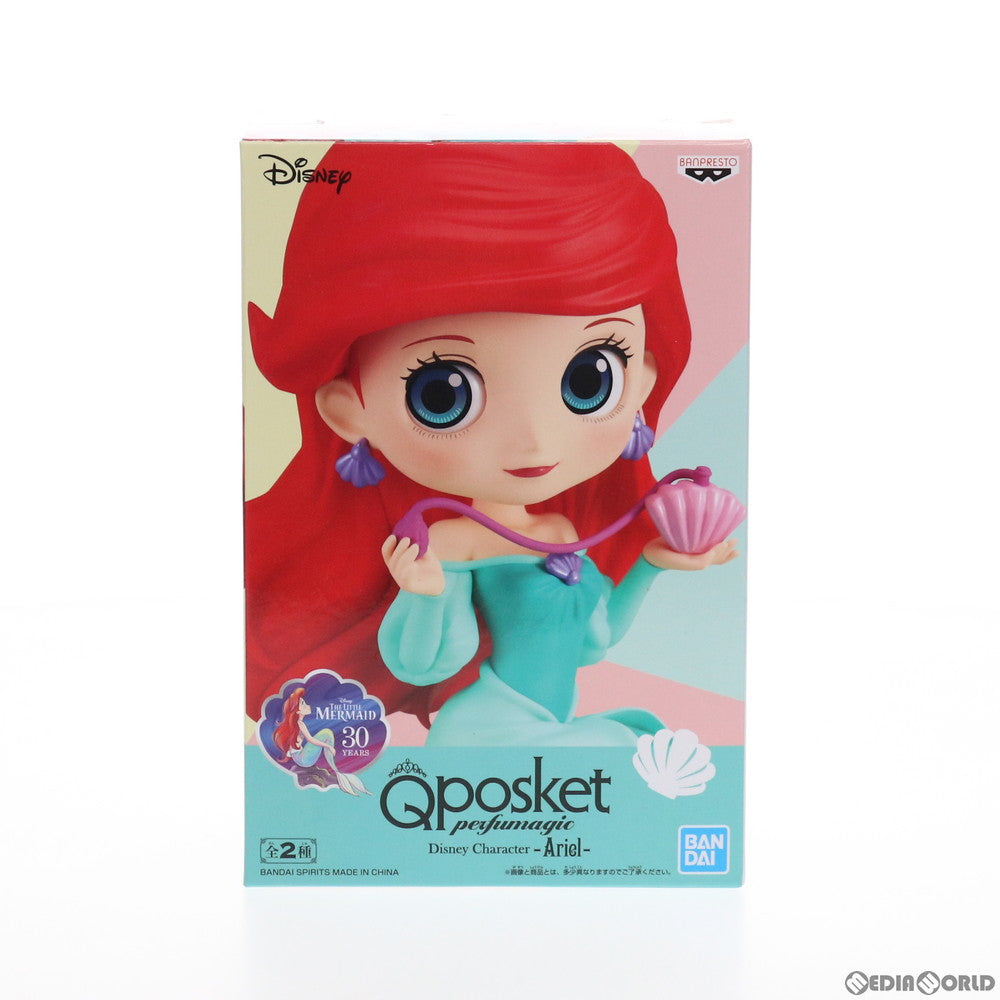 【中古即納】[FIG] アリエル(髪色濃) Q posket perfumagic Disney Character-Ariel リトル・マーメイド フィギュア プライズ(39998) バンプレスト(20191220)