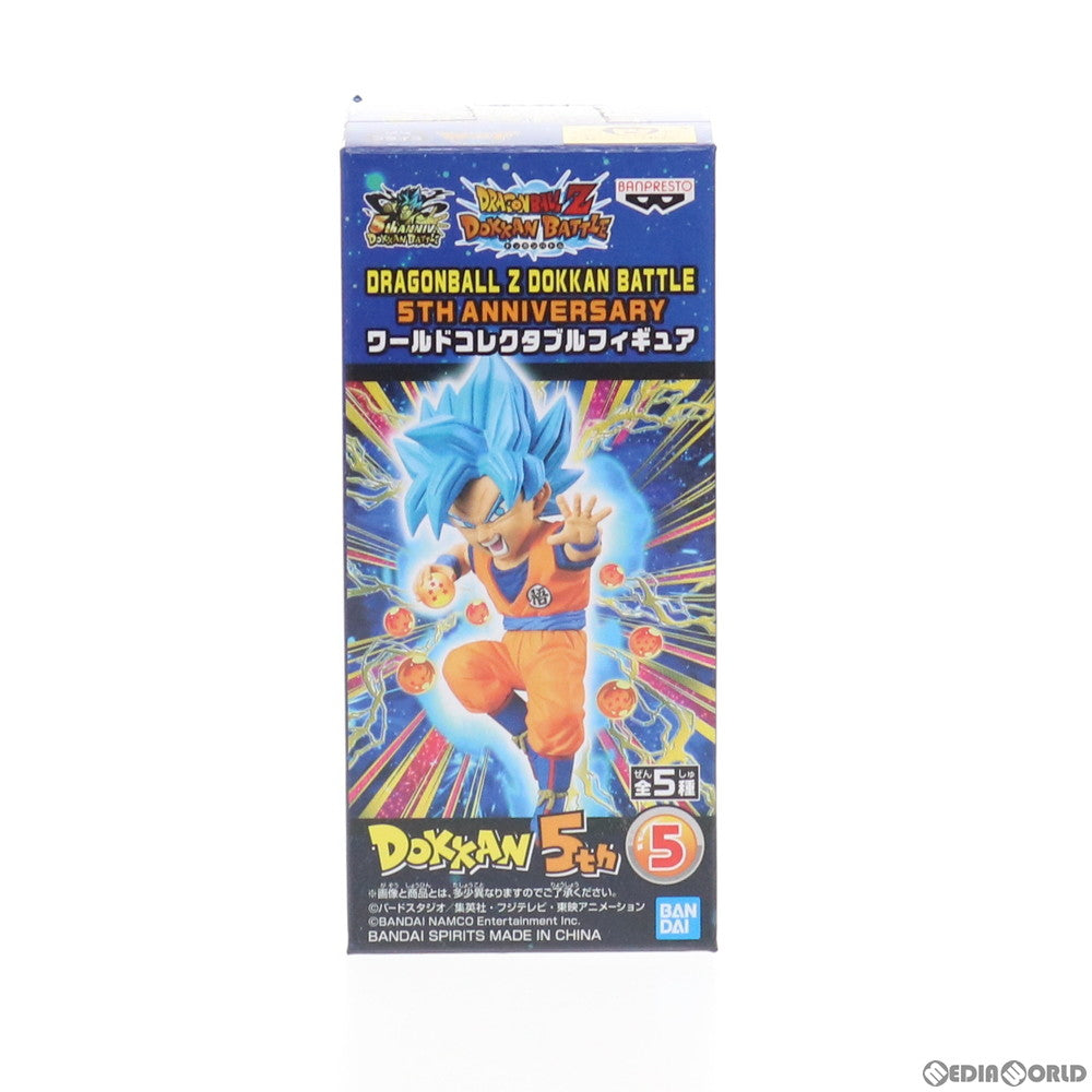 【中古即納】[FIG]超サイヤ人ゴッド超サイヤ人孫悟空 DRAGONBALL Z DOKKAN BATTLE 5TH ANNIVERSARY ワールドコレクタブルフィギュア ドラゴンボールZ ドッカンバトル プライズ(81845) バンプレスト(20200229)