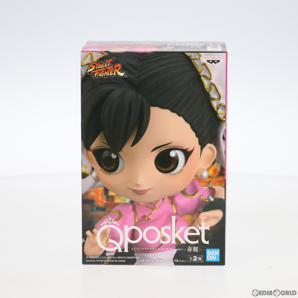 【中古即納】[FIG] 春麗(チュンリー) (レッド) Q posket-春麗- ストリートファイターシリーズ フィギュア プライズ バンプレスト(20200229)