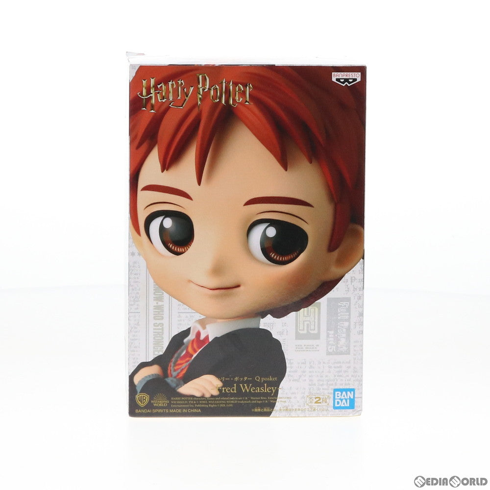 【中古即納】[FIG] フレッド・ウィーズリー(髪色赤) ハリー・ポッター Q posket-Fred Weasley- フィギュア プライズ(39899) バンプレスト(20191220)