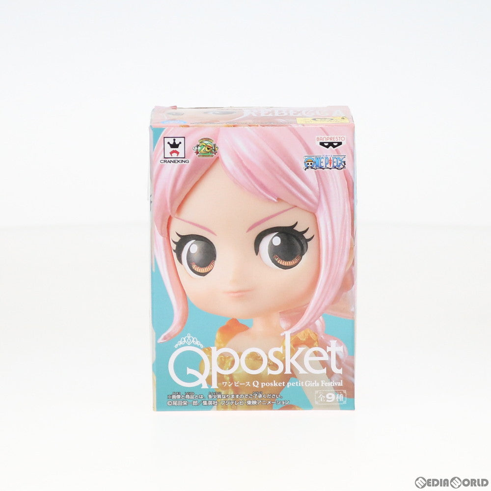 【中古即納】[FIG] レベッカ ワンピース Q posket petit Girls Festival ONE PIECE フィギュア プライズ(39408) バンプレスト(20190620)