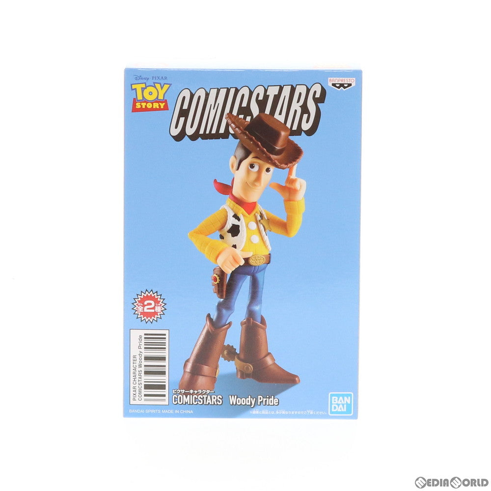 【中古即納】[FIG] ウッディ ピクサーキャラクター COMICSTARS Woody Pride トイ・ストーリー フィギュア プライズ バンプレスト(20190725)