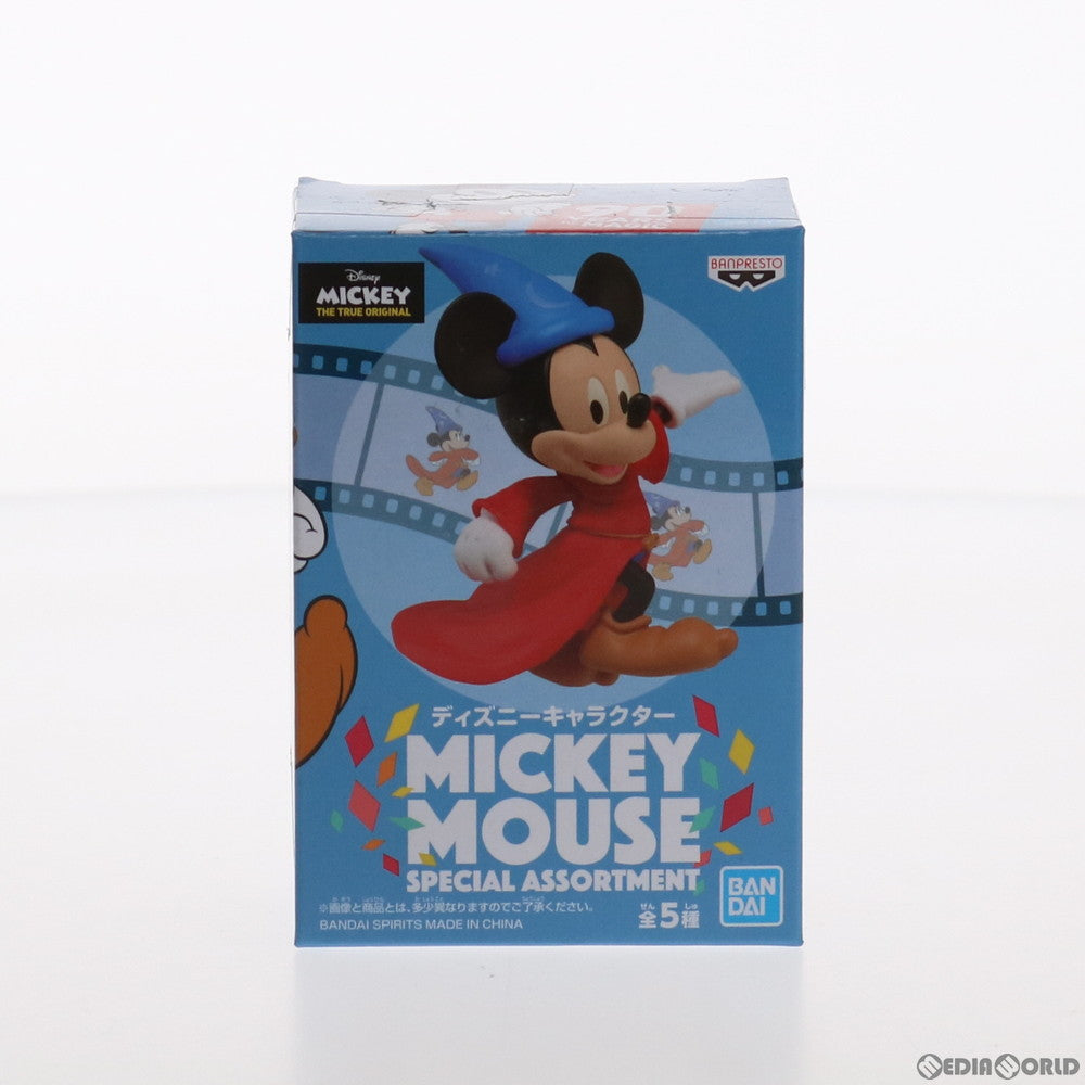 【中古即納】[FIG]ミッキーマウス(Fantasia) ディズニーキャラクター HAPPY BIRTHDAY MICKEY MOUSE!! SPECIAL ASSORTEMENT フィギュア プライズ(39661) バンプレスト(20190930)