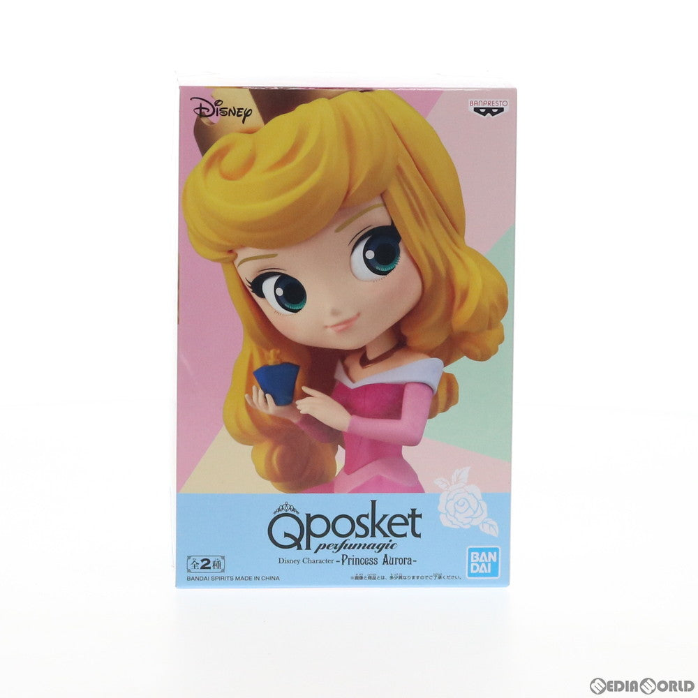 【中古即納】[FIG] オーロラ姫(通常) Q posket perfumagic Disney Character -Princess Aurora- 眠れる森の美女 フィギュア プライズ(39792) バンプレスト(20191031)