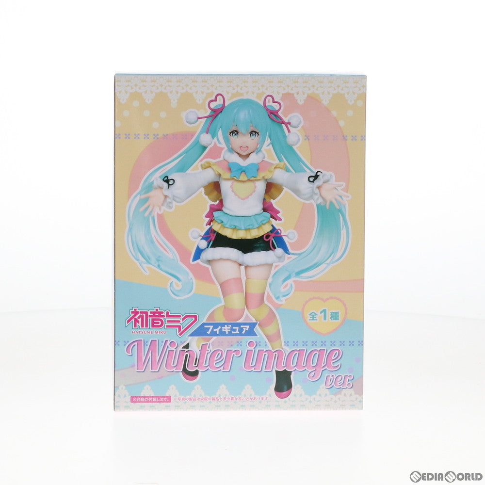【中古即納】[FIG] 初音ミク Winter image Ver. フィギュア キャラクターボーカルシリーズ01 初音ミク プライズ(451195200) タイトー(20200131)