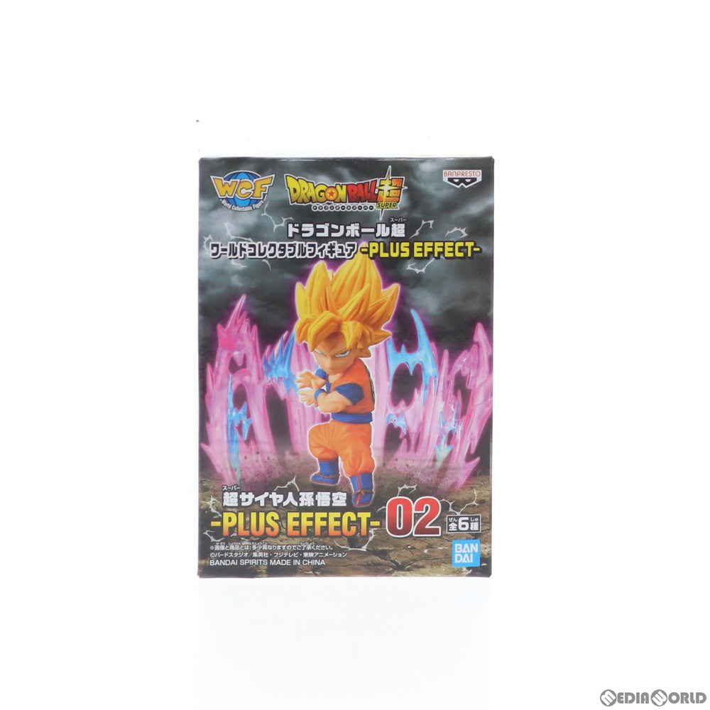 【中古即納】[FIG]超サイヤ人孫悟空 ドラゴンボール超(スーパー) ワールドコレクタブルフィギュア-PLUS EFFECT- プライズ バンプレスト(20200416)