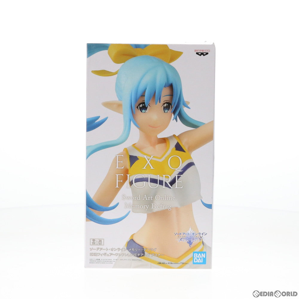 【中古即納】[FIG] アスナ EXQフィギュア〜フレフレLOVEチアーズ アスナ〜 ソードアート・オンライン メモリー・デフラグ フィギュア プライズ バンプレスト(20190711)