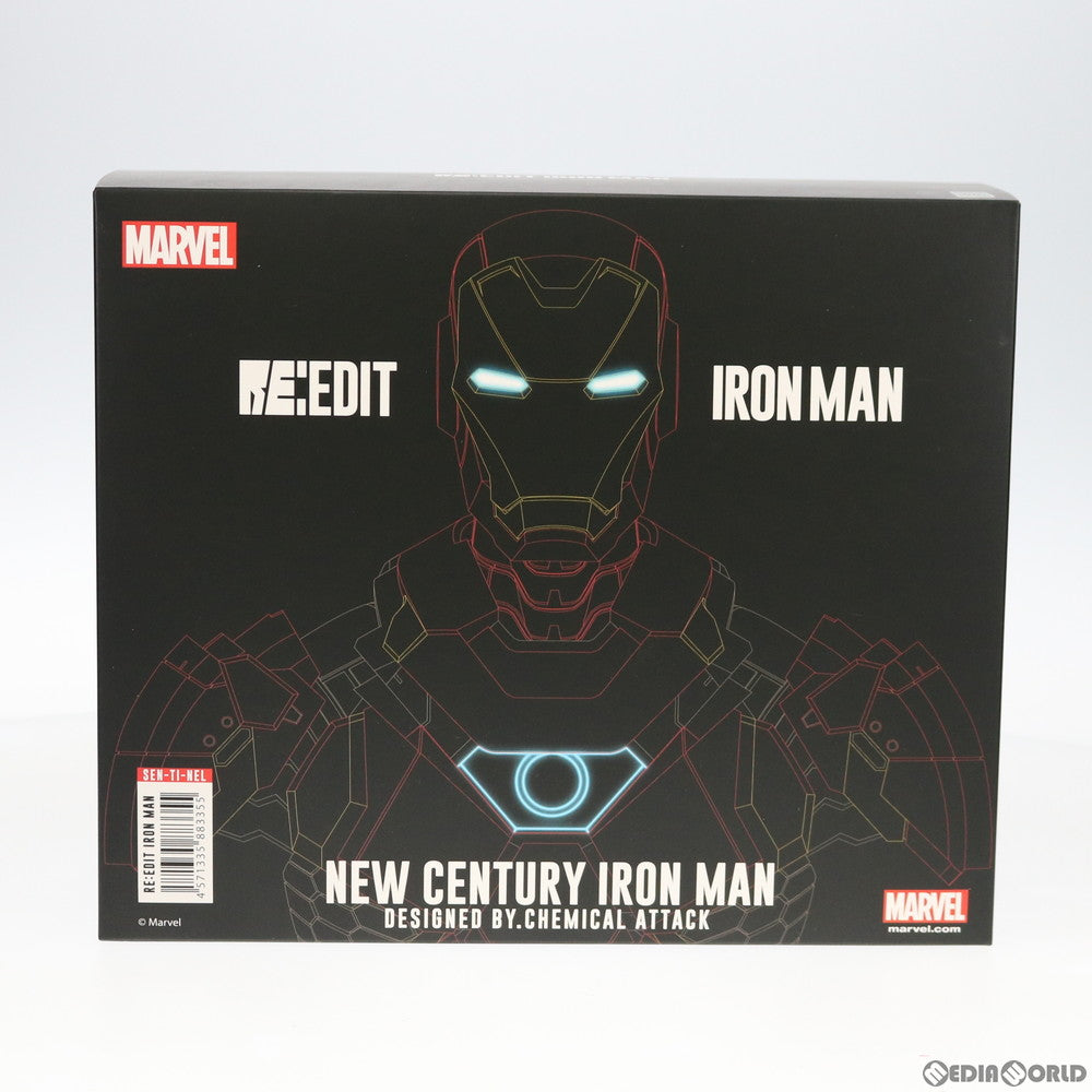 【中古即納】[FIG] RE:EDIT IRON MAN #09 NEW CENTURY IRON MAN(ニューセンチュリーアイアンマン) アイアンマン 完成品 可動フィギュア ワンフェス2017冬&ユニオンクリエイティブオンライン限定 千値練(せんちねる) (20170219)