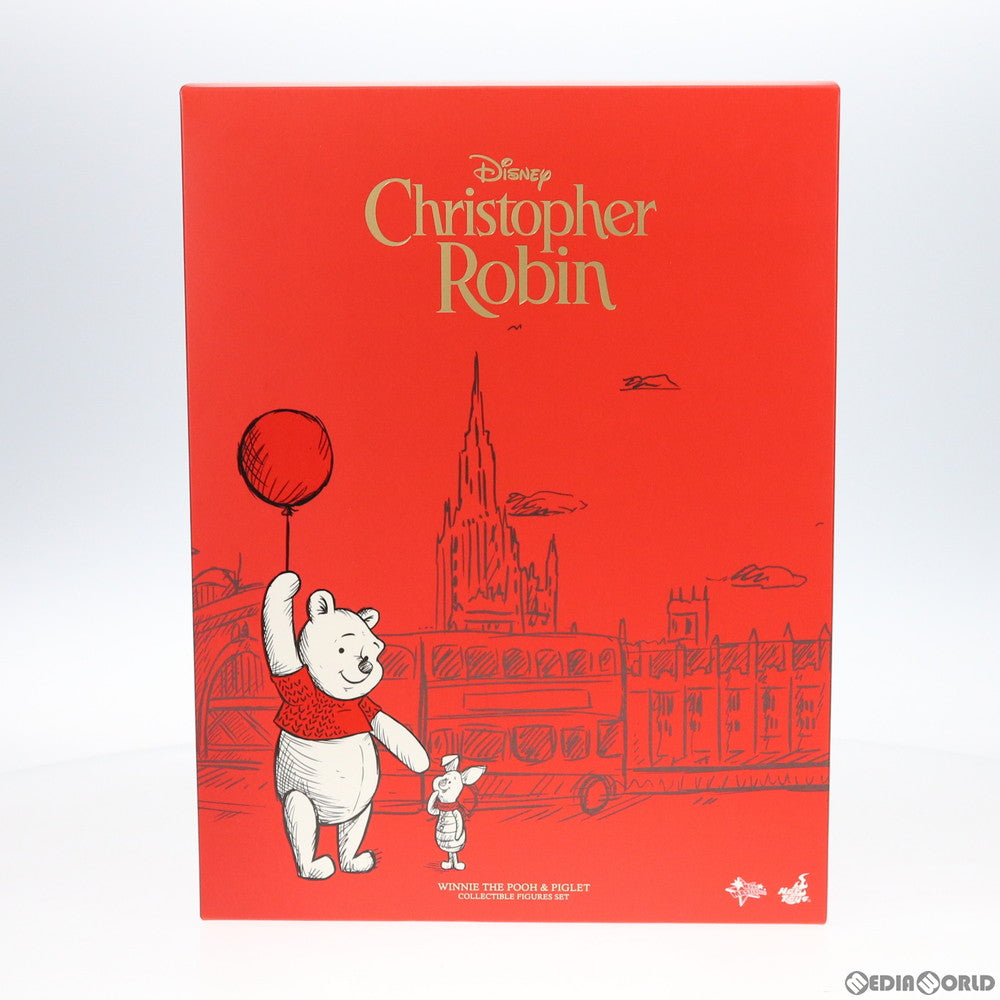 【中古即納】[FIG] ムービー・マスターピース プー&ピグレット(2体セット) プーと大人になった僕 完成品 可動フィギュア ホットトイズ(20200124)