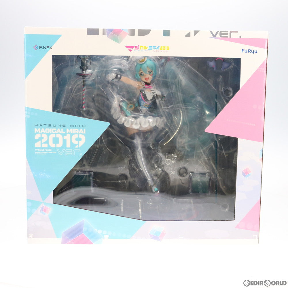 【中古即納】[FIG] F:NEX限定 初音ミク「マジカルミライ 2019」Ver. キャラクター・ボーカル・シリーズ01 初音ミク 1/7 完成品 フィギュア(AMU-FNX160) フリュー(20200731)
