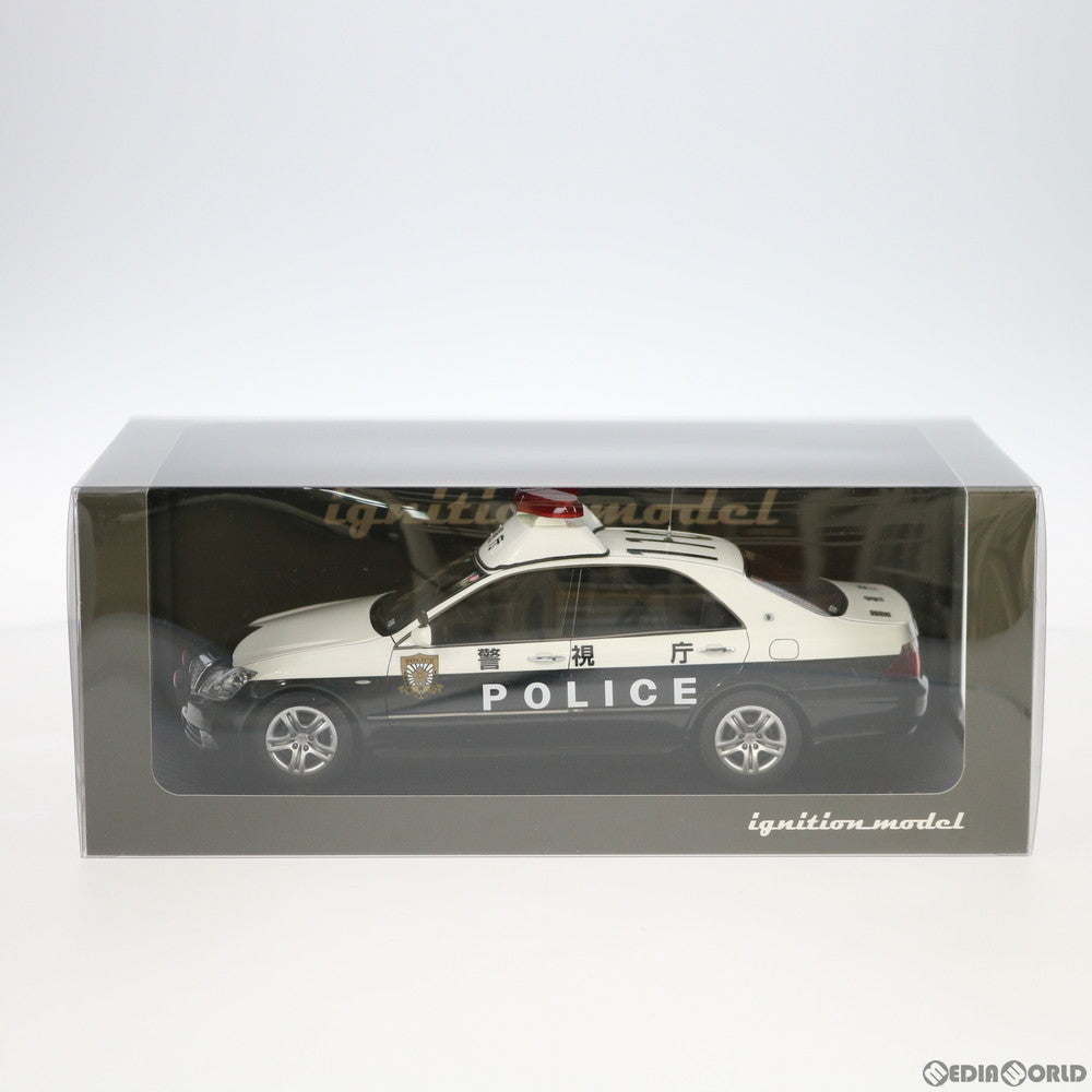 【中古即納】[FIG] 1/18 Toyota Crown(トヨタ クラウン) GRS180 警視庁 自動車警ら隊110号 完成品 ミニカー(IG1914) ignition model(イグニッションモデル) (20200215)