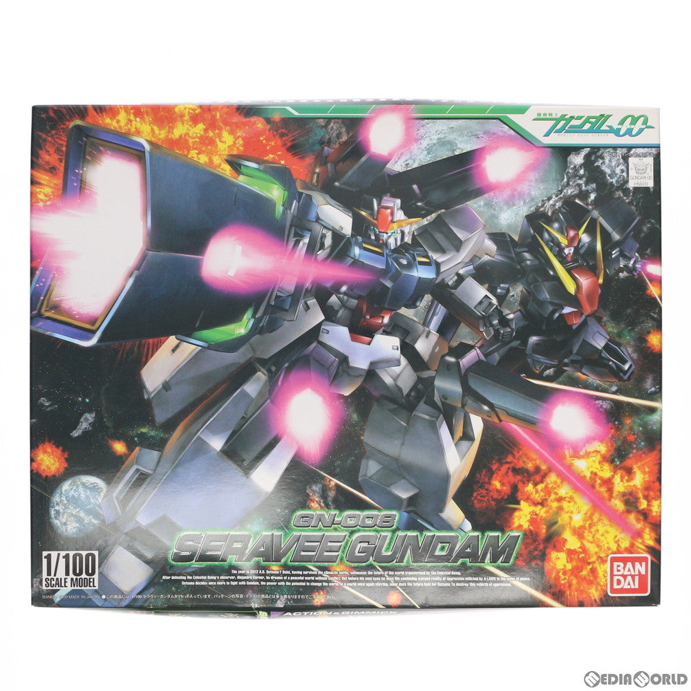 【中古即納】[PTM]1/100 GN-008 セラヴィーガンダム 機動戦士ガンダム00(ダブルオー) プラモデル(0158433) バンダイ(20090320)