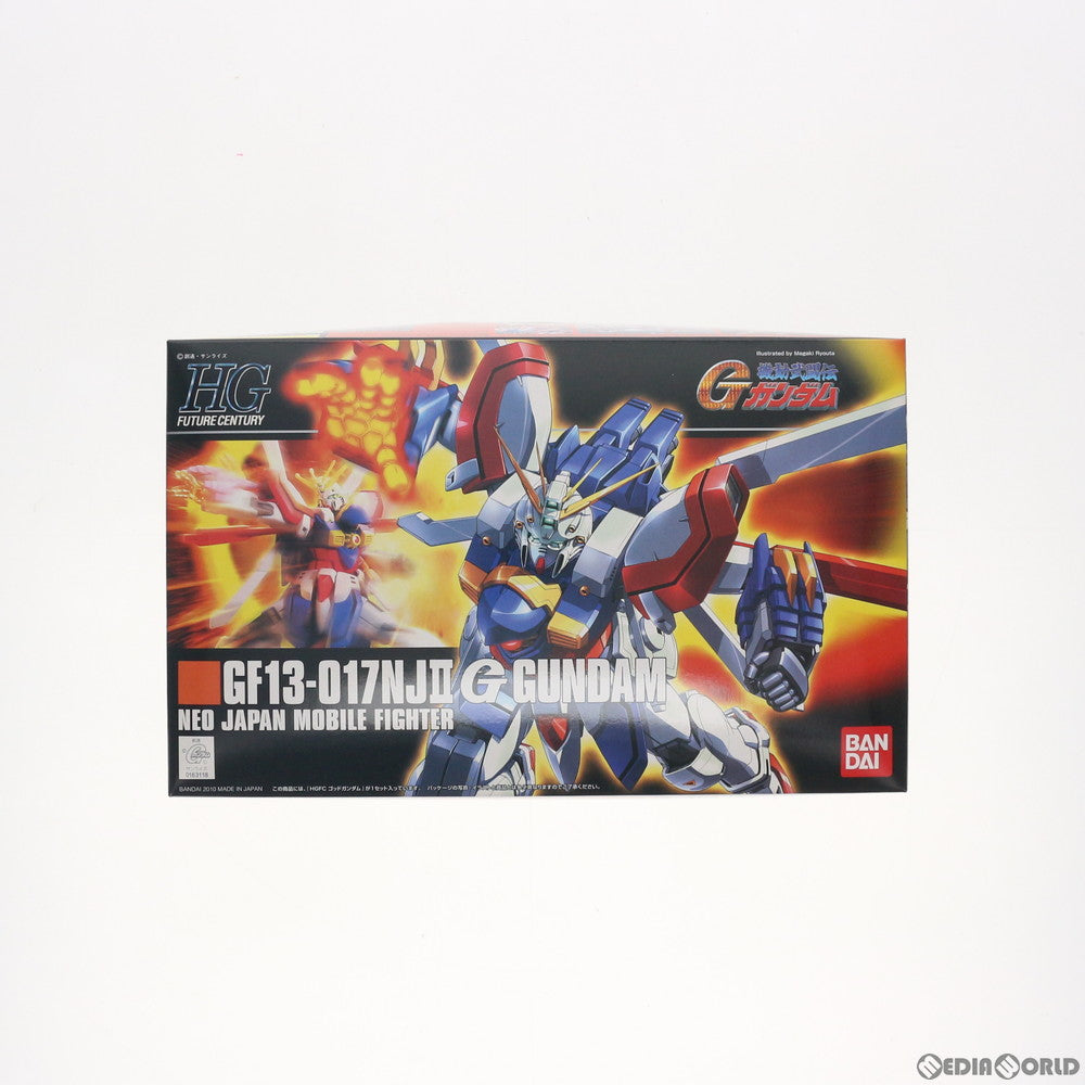 【中古即納】[PTM]HGFC 1/144 GF13-017NJII ゴッドガンダム 機動武闘伝Gガンダム プラモデル バンダイ(20100825)