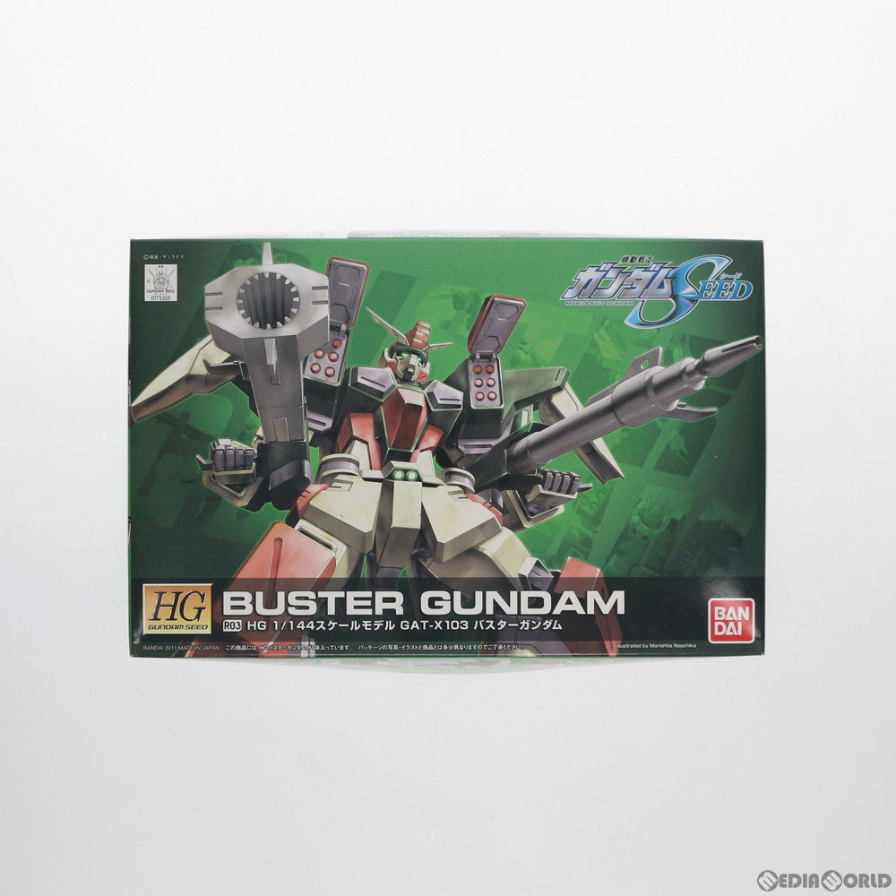 【中古即納】[PTM]HG 1/144 R03 GAT-X103 バスターガンダム 機動戦士ガンダムSEED(シード) プラモデル バンダイ(20111119)