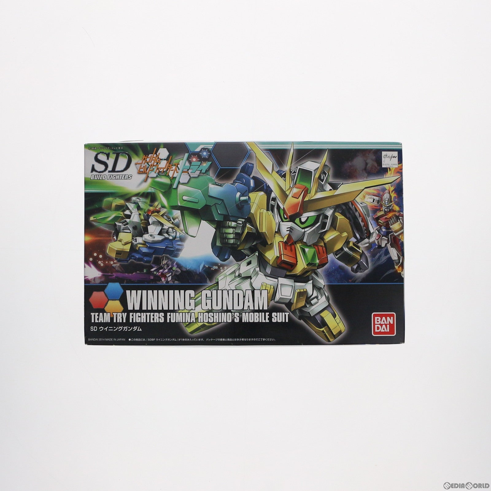 【中古即納】[PTM] SDBF SD-237 ウイニングガンダム ガンダムビルドファイターズトライ プラモデル バンダイ(20141206)