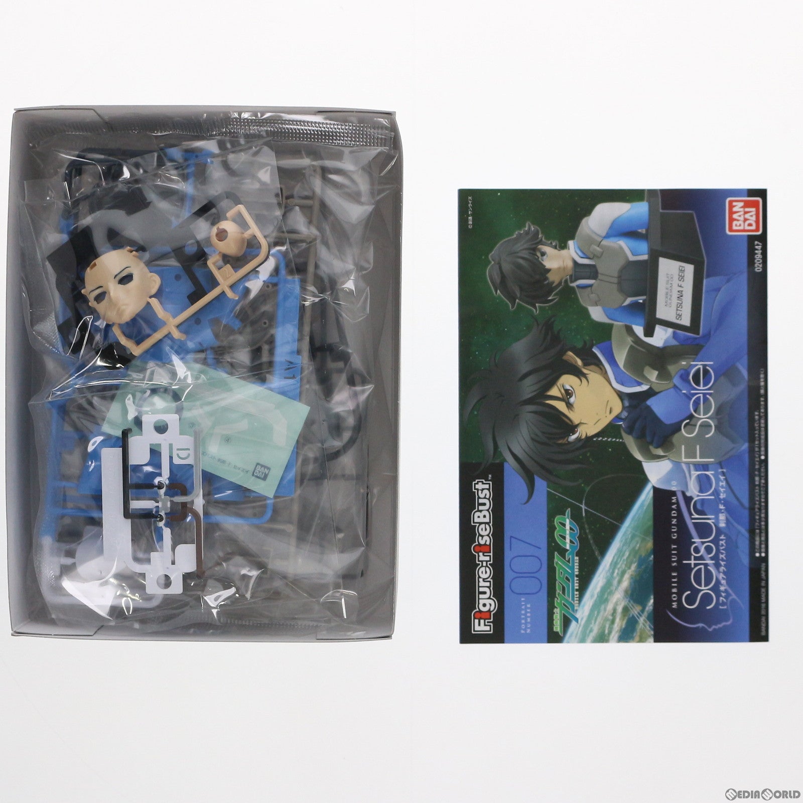 【中古即納】[PTM] FIGURE-RISE BUST(フィギュアライズ バスト) 刹那・F・セイエイ 機動戦士ガンダム00(ダブルオー) プラモデル バンダイ(20160918)