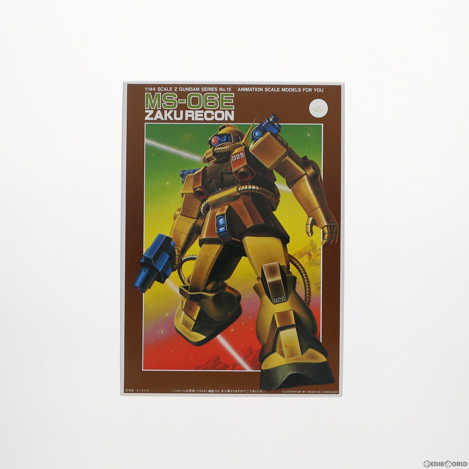 【中古即納】[PTM]1/144 MS-06E ザク強行偵察型 機動戦士Zガンダム プラモデル バンダイ(20160929)