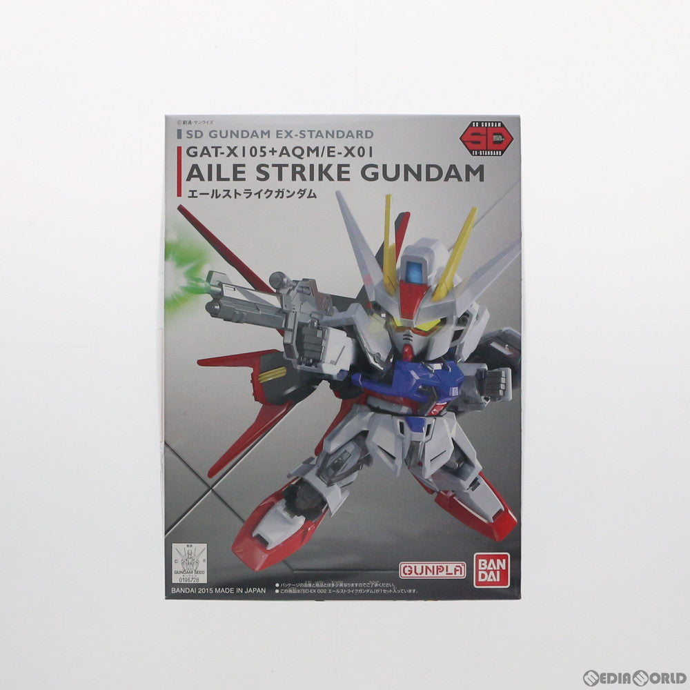 【中古即納】[PTM]SDガンダム EXスタンダード 002 GAT-X105+AQM/E-X01 エールストライクガンダム 機動戦士ガンダムSEED(シード) プラモデル(0196728) バンダイ(20171202)