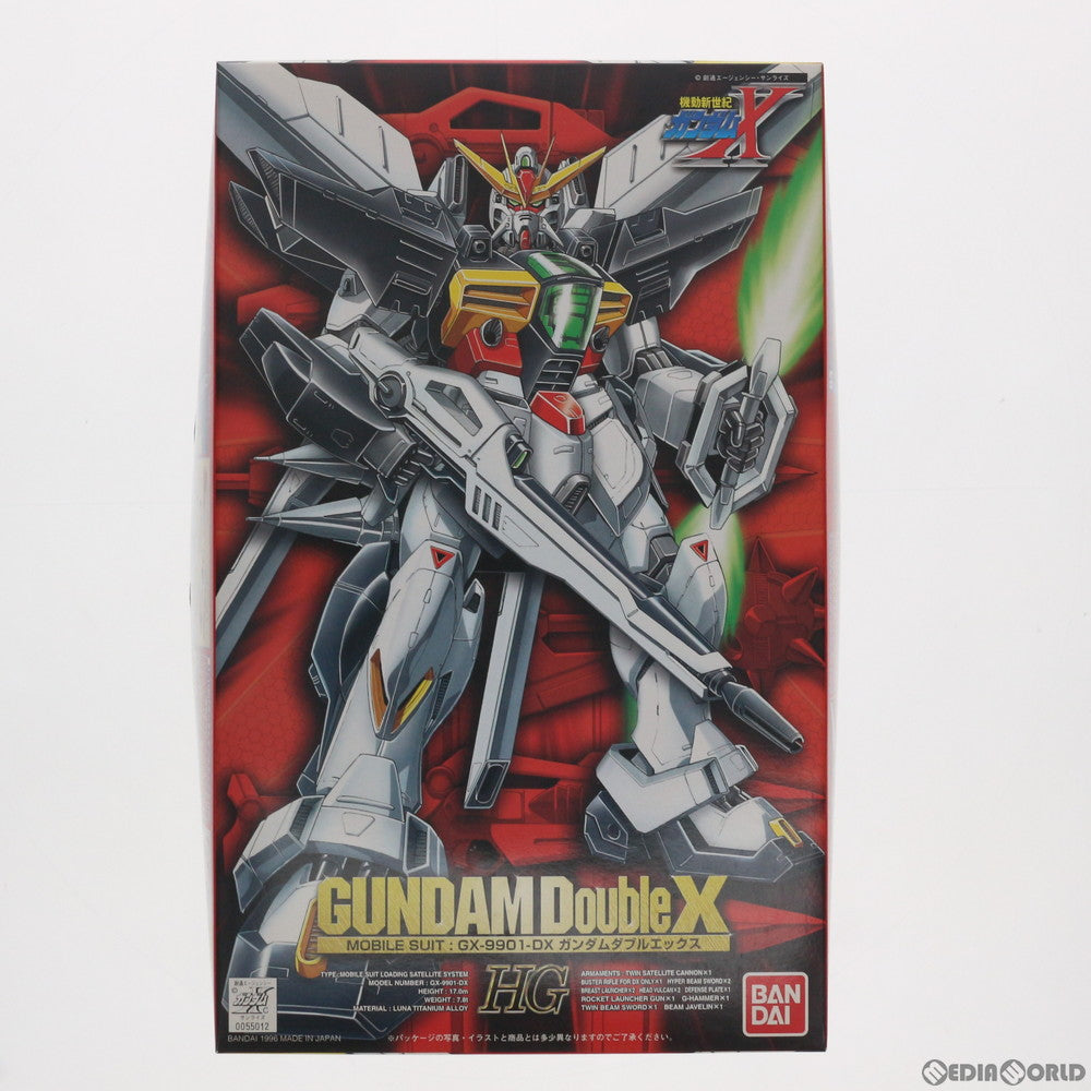 【中古即納】[PTM]HG 1/100 GX-9901-DX ガンダムダブルエックス 機動新世紀ガンダムX シリーズNo.06 プラモデル バンダイ(19961031)