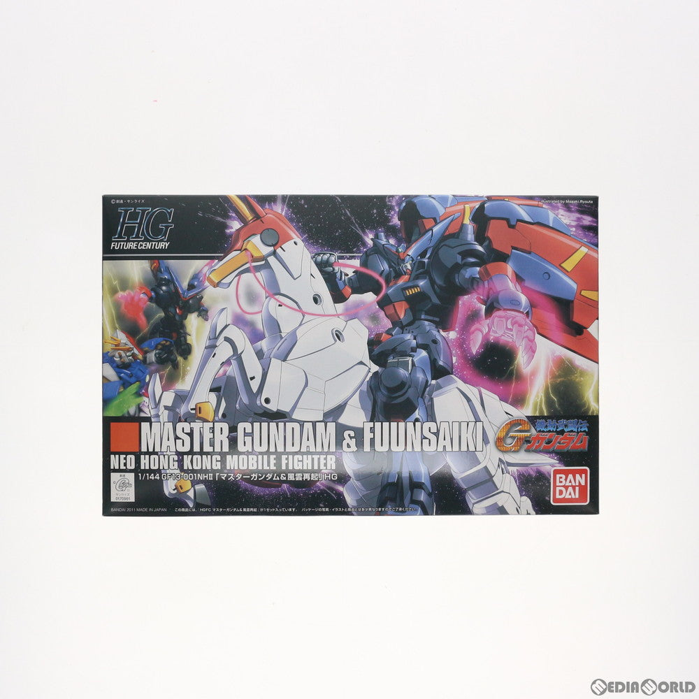 【中古即納】[PTM]HGFC 1/144 マスターガンダム&風雲再起 機動武闘伝Gガンダム プラモデル(0170961) バンダイ(20180710)