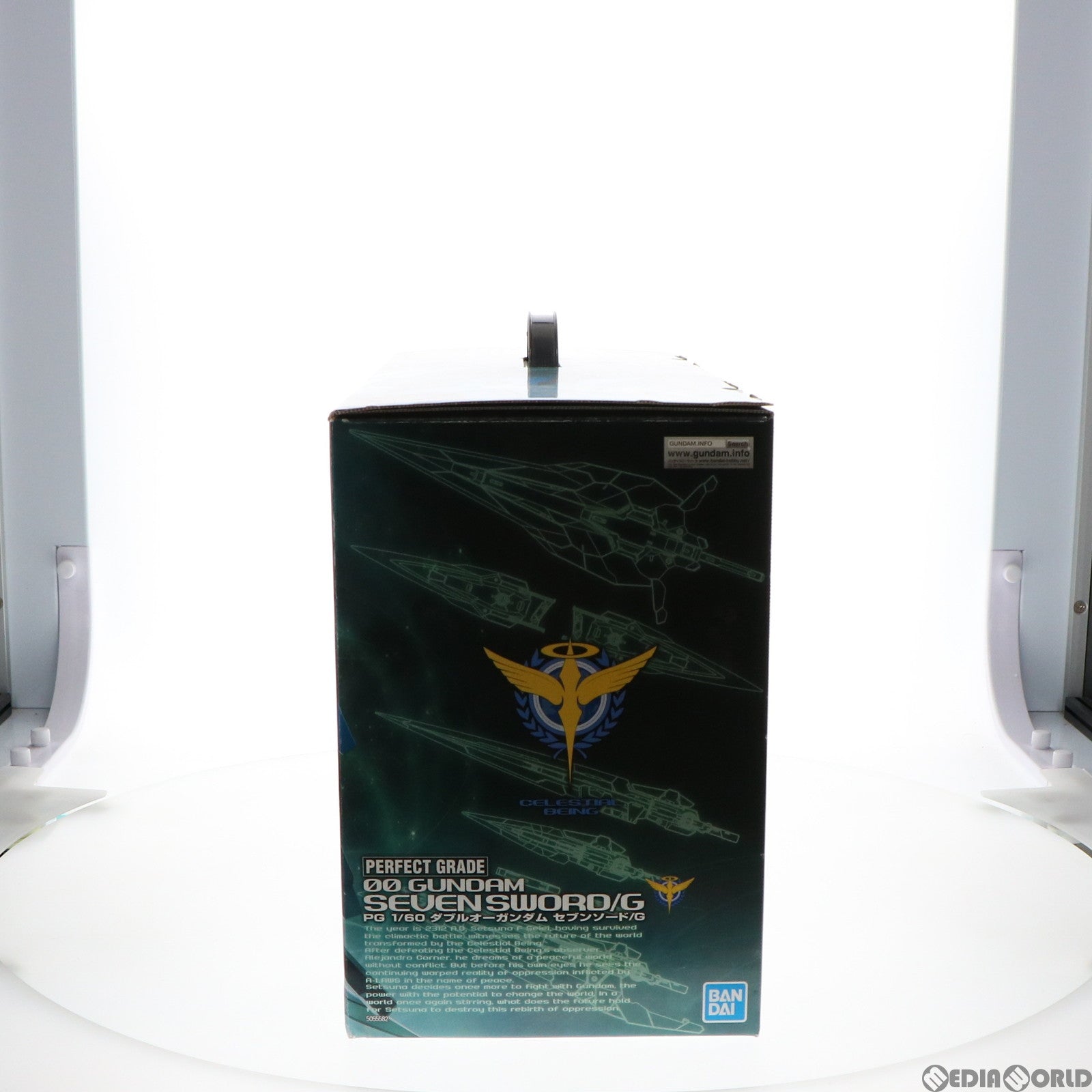 【中古即納】[PTM] PG 1/60 GN-0000GNHW/7SG ダブルオーガンダム セブンソード/G 機動戦士ガンダム00V戦記(ダブルオーブイセンキ) プラモデル(5055582) バンダイ(20181215)