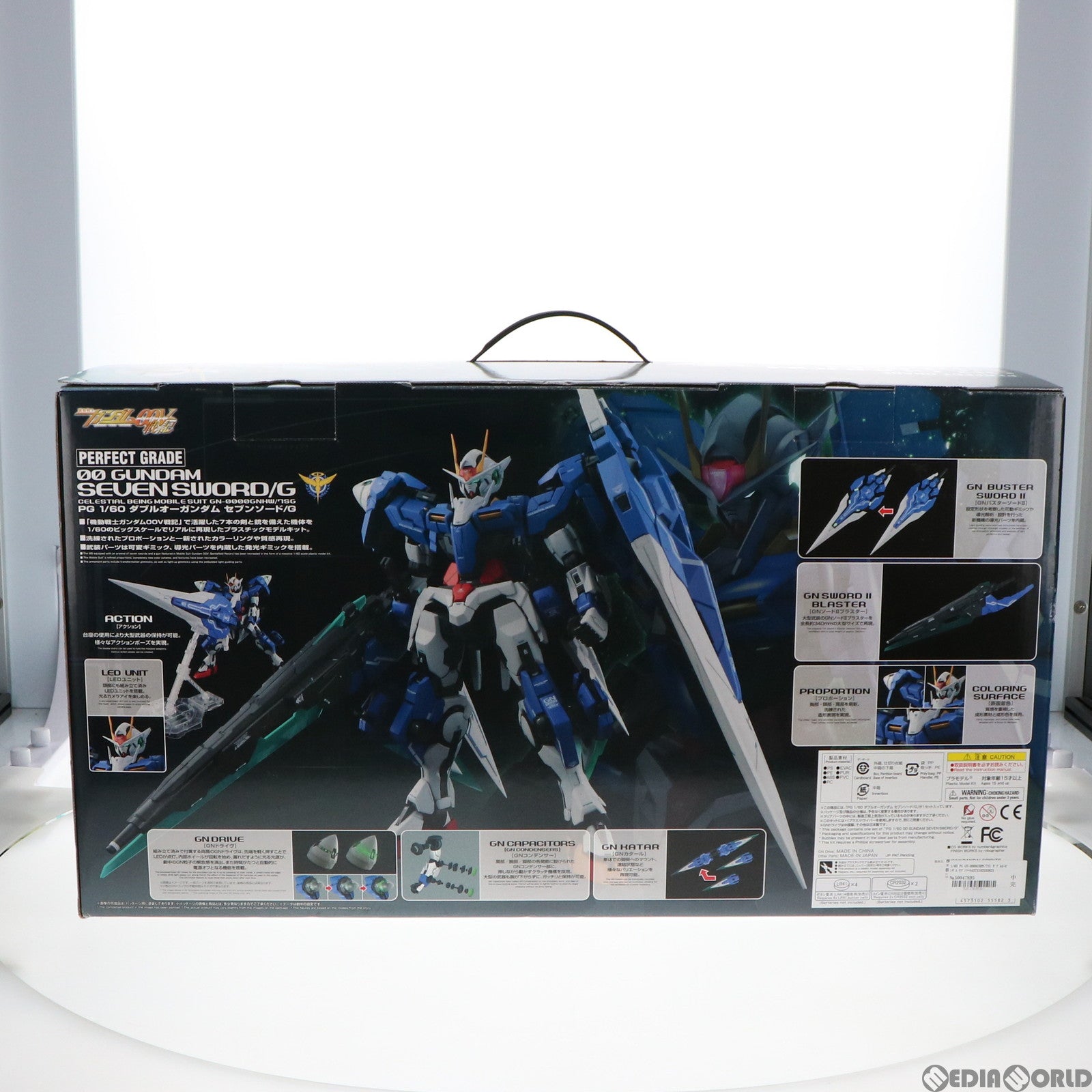 PTM]PG 1/60 GN-0000GNHW/7SG ダブルオーガンダム セブンソード
