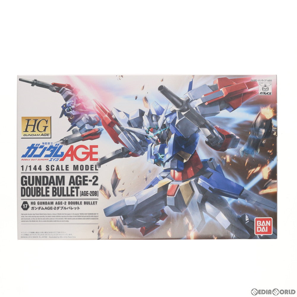 【中古即納】[PTM]HG 1/144 ガンダムAGE-2 ダブルバレット 機動戦士ガンダムAGE(エイジ) プラモデル(0175318) バンダイ(20120324)