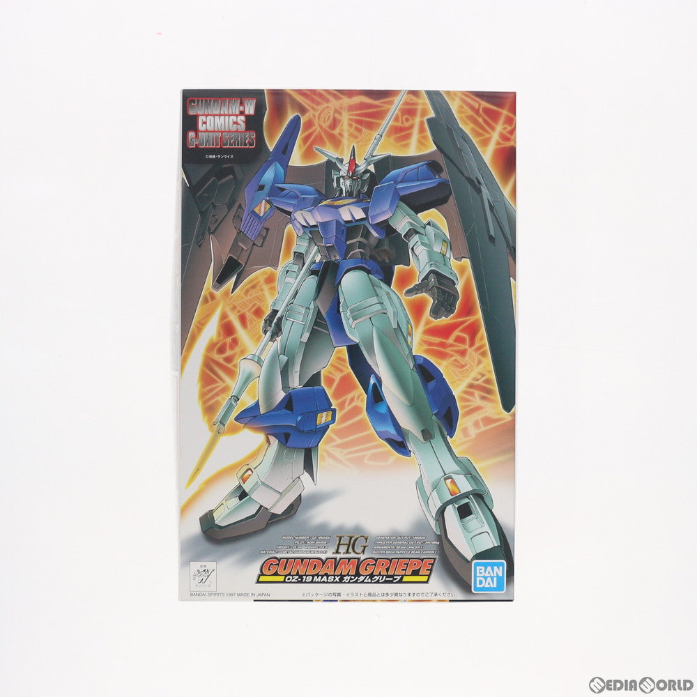 【中古即納】[PTM] HG 1/144 OZ-19MASX ガンダムグリープ 新機動戦記ガンダムW DUAL STORY G-UNIT(ウイング デュアルストーリー ジーユニット) プラモデル(5057421) バンダイスピリッツ(20200428)