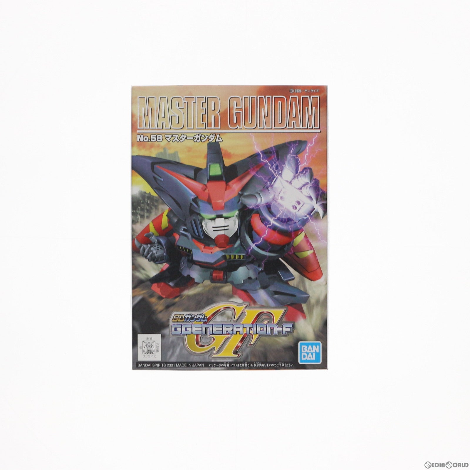 【中古即納】[PTM] SDガンダム BB戦士 58 マスターガンダム SDガンダム G-GENERATION-F プラモデル(5060817) バンダイスピリッツ(20200731)