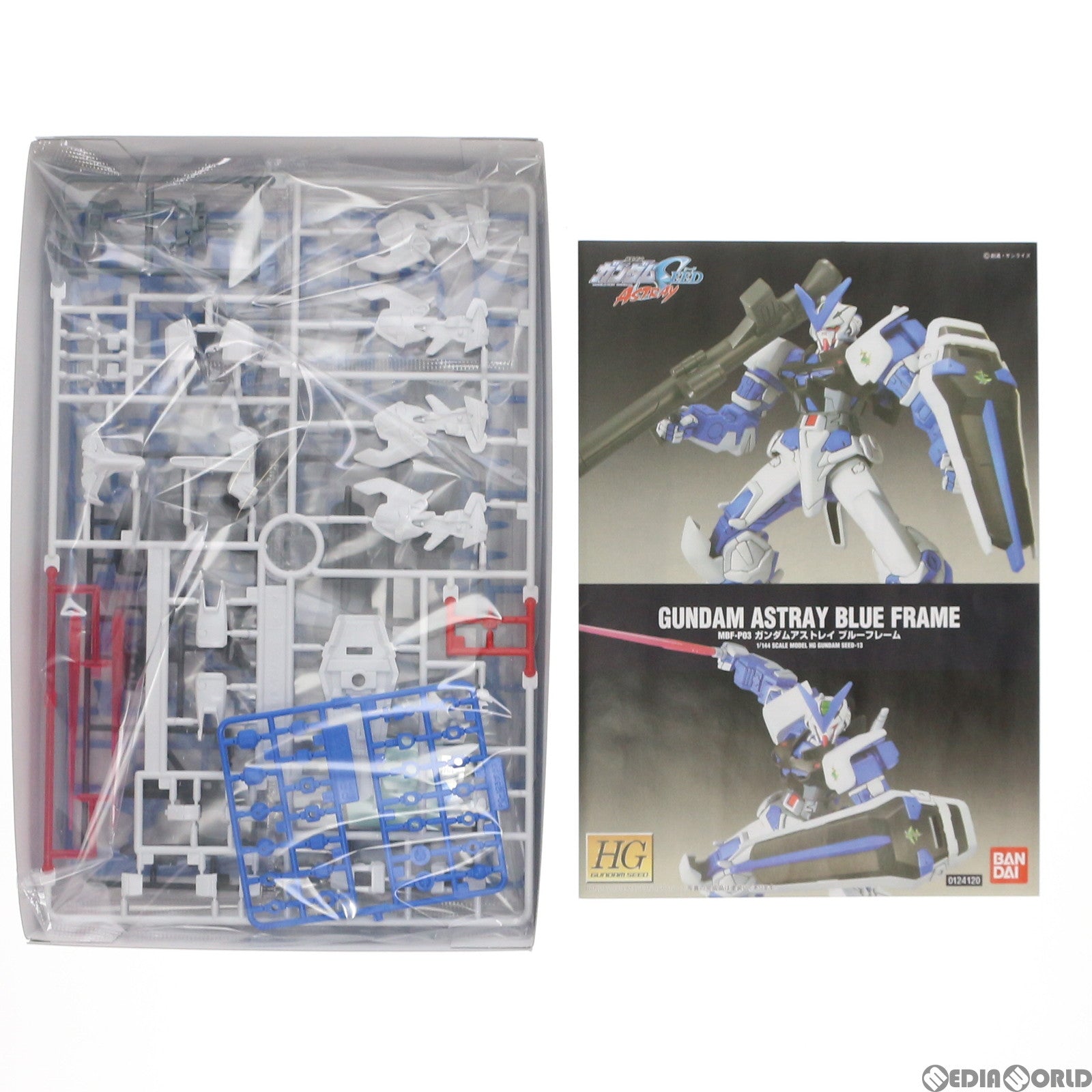 【中古即納】[PTM] HG 1/144 MBF-P03 ガンダムアストレイ ブルーフレーム 機動戦士ガンダムSEED ASTRAY(シード アストレイ) プラモデル(5060358) バンダイスピリッツ(20200919)