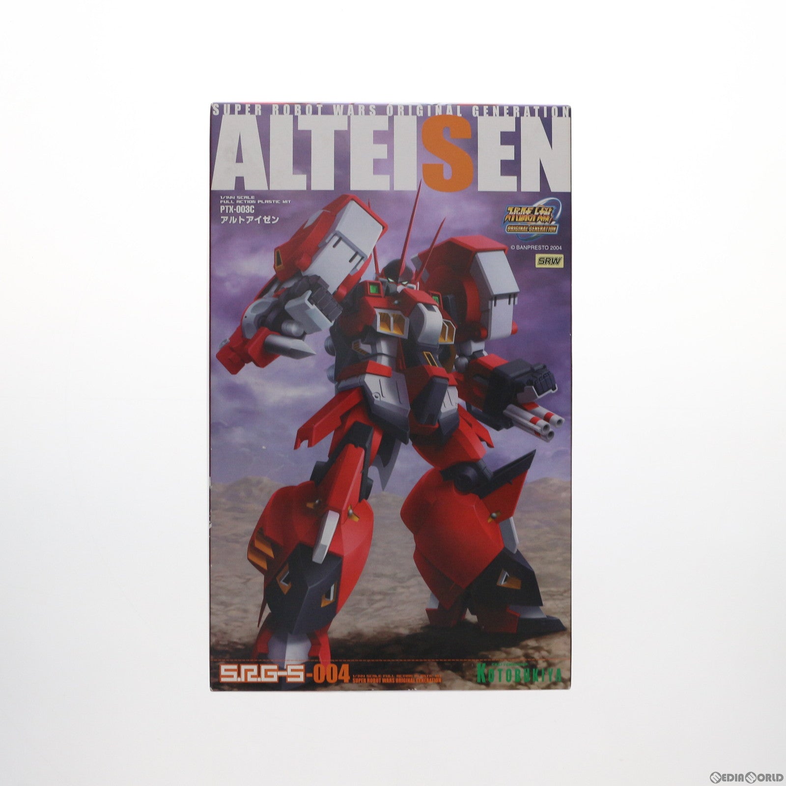 【中古即納】[PTM] S.R.G-S 004 1/144 PTX-003C アルトアイゼン スーパーロボット大戦OG ORIGINAL GENERATIONS(オリジナルジェネレーションズ) プラモデル(KP-04) コトブキヤ(20100531)