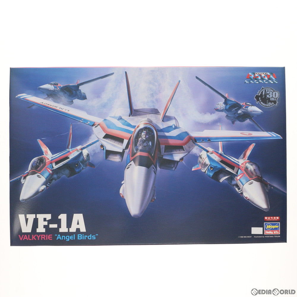 【中古即納】[PTM] 1/48 VF-1A バルキリー エンジェルバーズ 超時空要塞マクロスシリーズ プラモデル(65798) ハセガワ(20120630)