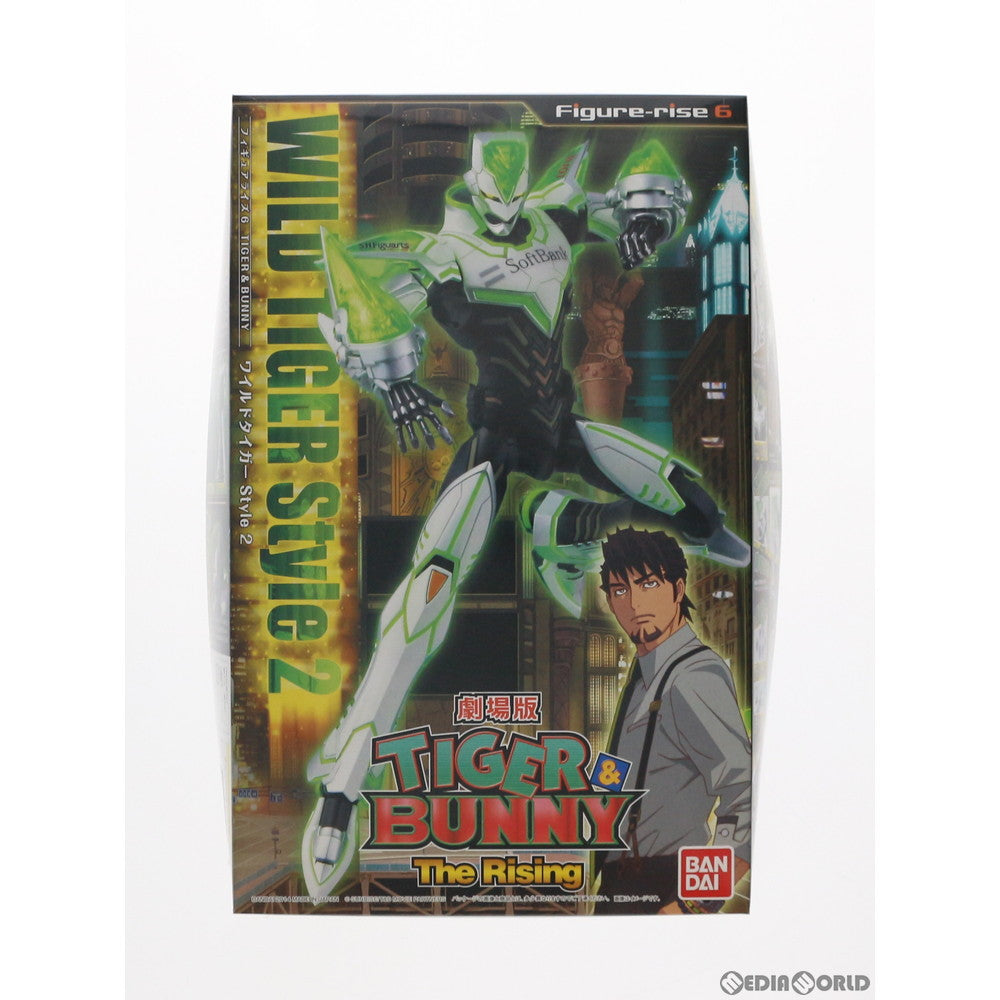 【中古即納】[PTM] Figure-rise(フィギュアライズ) 6 ワイルドタイガー Style2 劇場版 TIGER & BUNNY -The Rising-(タイガー&バニーザライジング) プラモデル バンダイ(20140322)