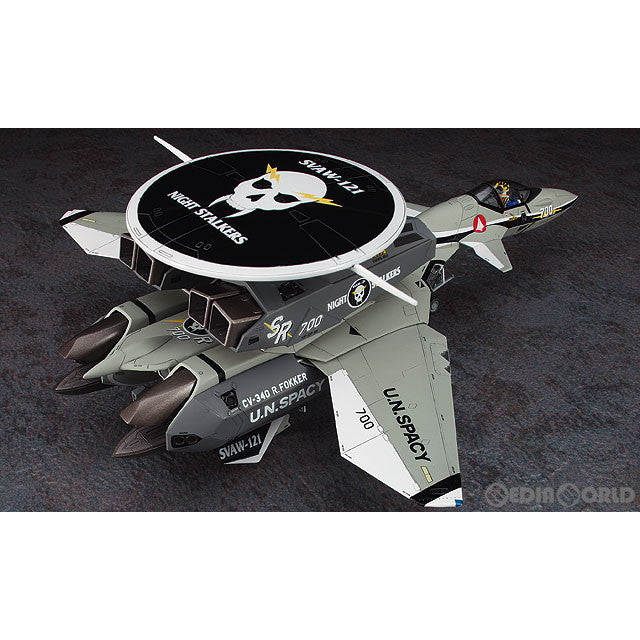 【中古即納】[PTM] 1/72 VE-11 サンダーシーカー SVAW-121 ナイトストーカーズ 限定生産版 マクロス7 プラモデル(65822) ハセガワ(20190720)