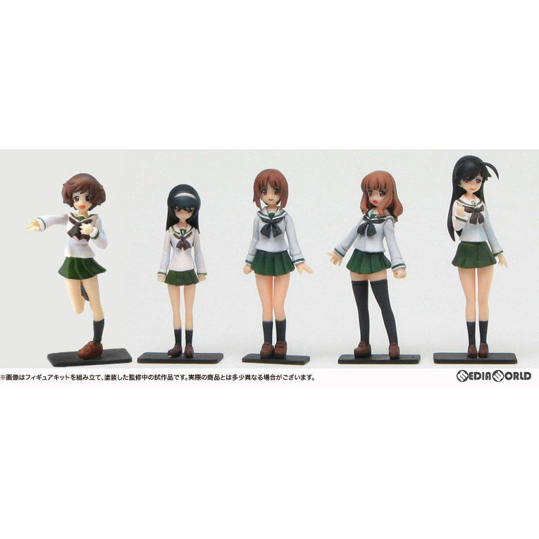 【中古即納】[PTM] あんこうチームフィギュアセット ガールズ&パンツァー 1/35 レジンキット フィギュア(GPF-1) プラッツ(20180531)