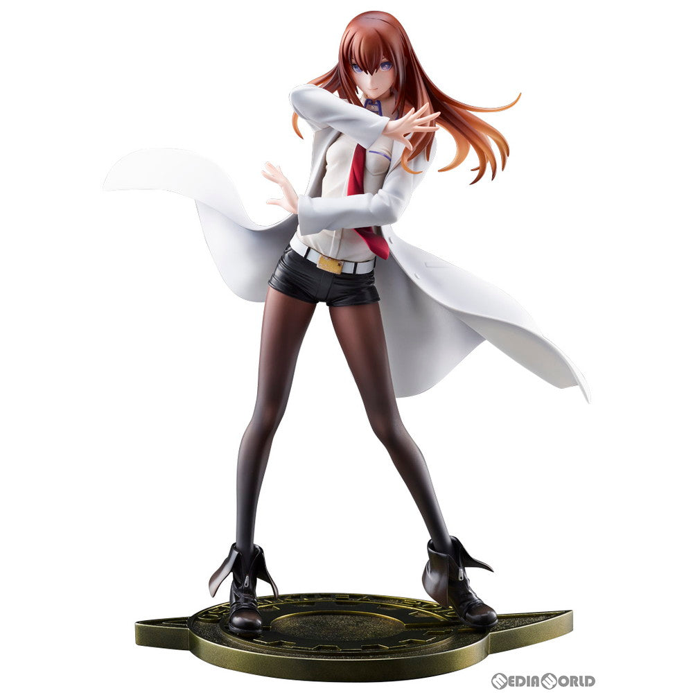 【中古即納】[FIG] ドリームテック 牧瀬紅莉栖(まきせくりす) 白衣style STEINS;GATE(シュタインズ・ゲート) 1/7 完成品 フィギュア(DT-158) ウェーブ(WAVE) (20210110)