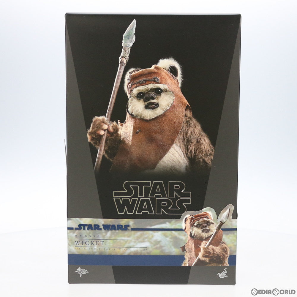 【中古即納】[FIG] ムービー・マスターピース ウィケット STAR WARS(スター・ウォーズ) エピソード6/ジェダイの帰還 1/6 完成品 可動フィギュア(MM#550) ホットトイズ(20200723)