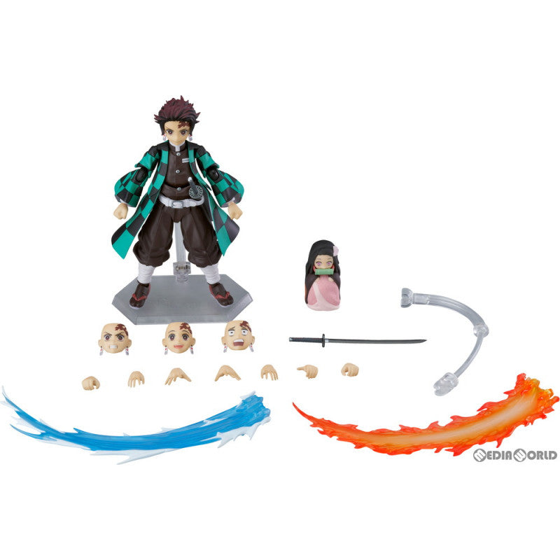 【中古即納】[FIG]figma(フィグマ) 498-DX 竈門炭治郎(かまどたんじろう) DXエディション 鬼滅の刃 完成品 可動フィギュア マックスファクトリー(20210801)